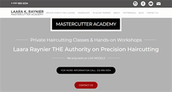 Desktop Screenshot of mastercutteracademy.com